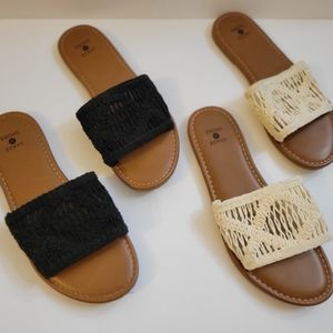 [Shade & Shore] Nicole Knit Sandal [2 pairs]